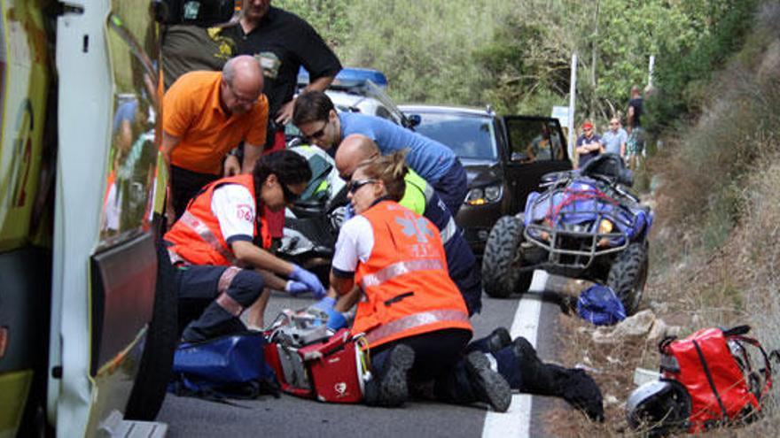 Muere un alemán en un accidente de &#039;quad&#039; en Andratx