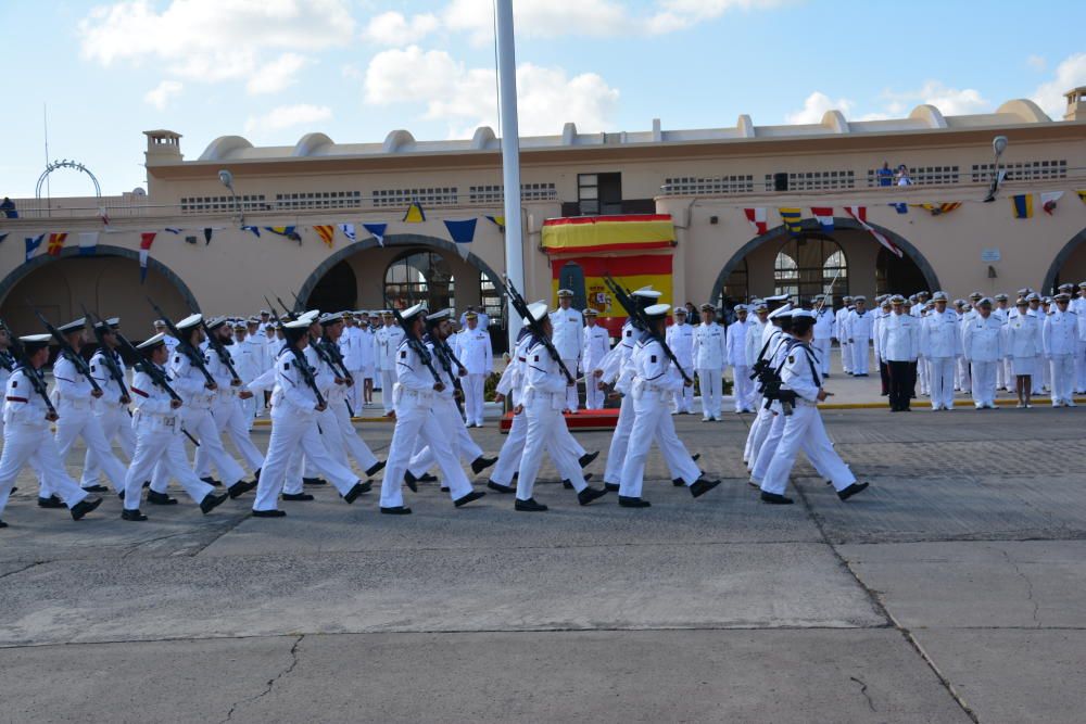 Visita del Almirante de la Flota al Mando Naval de Canarias