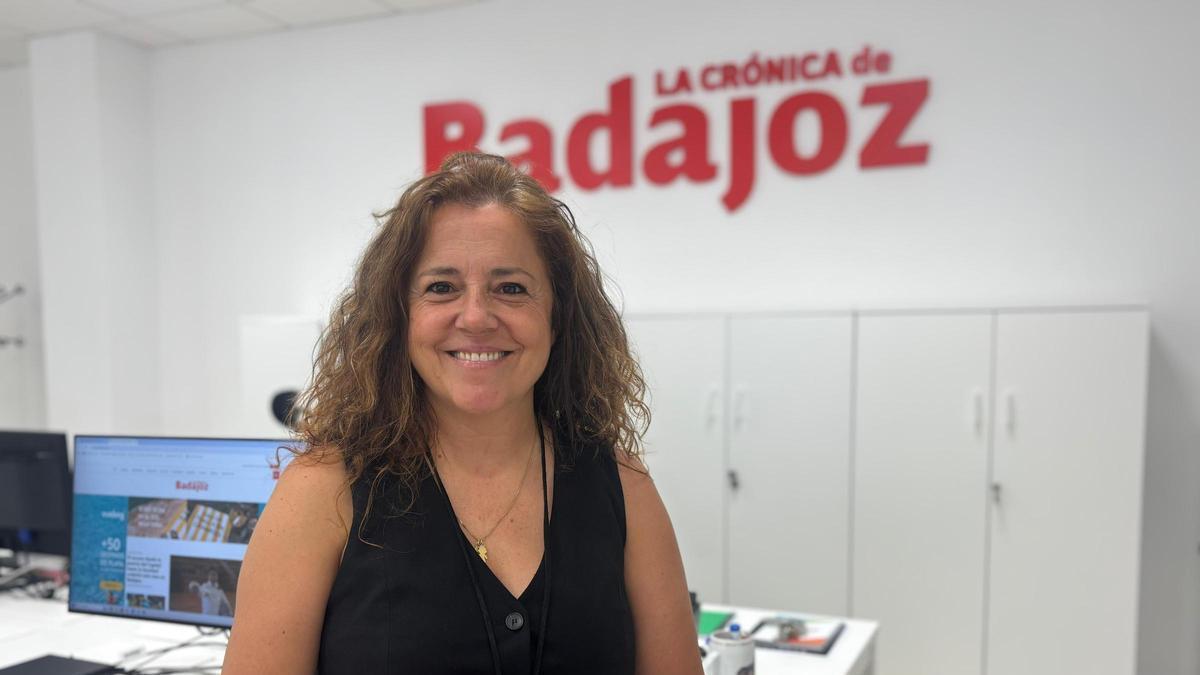 Ascensión Martínez Romasanta, directora de La Crónica de Badajoz.