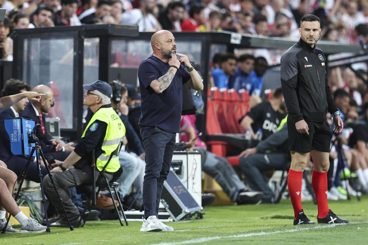 Manolo González, en Vallecas