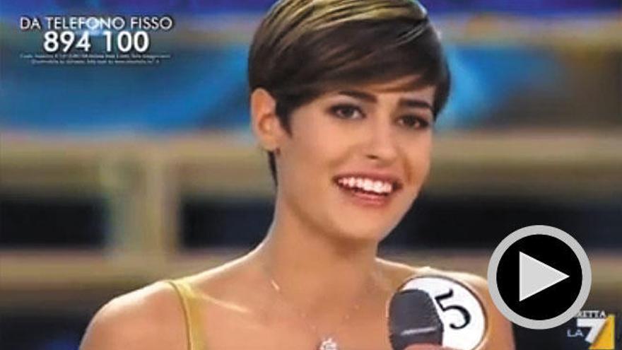 Alice Sabatini, nueva Miss Italia.