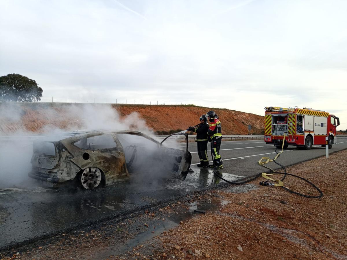 Bomberos del parque Zona Centro de la Diputación de Zamora.