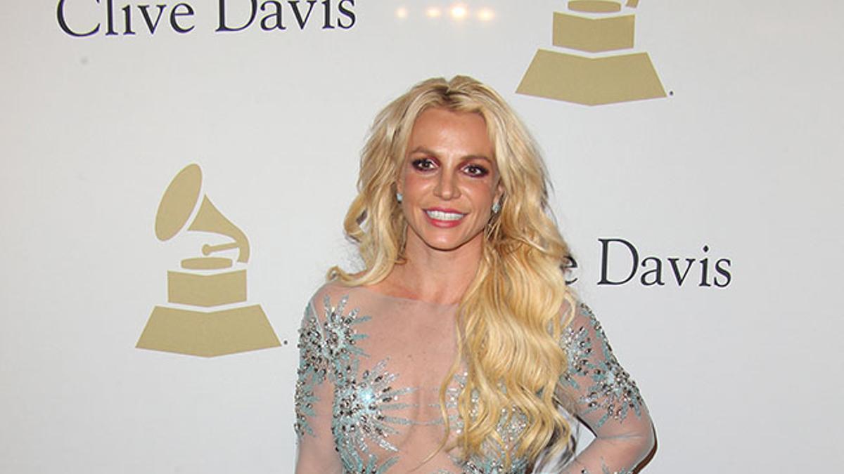 Britney Spears en la alfombra roja de una premios en Nueva York