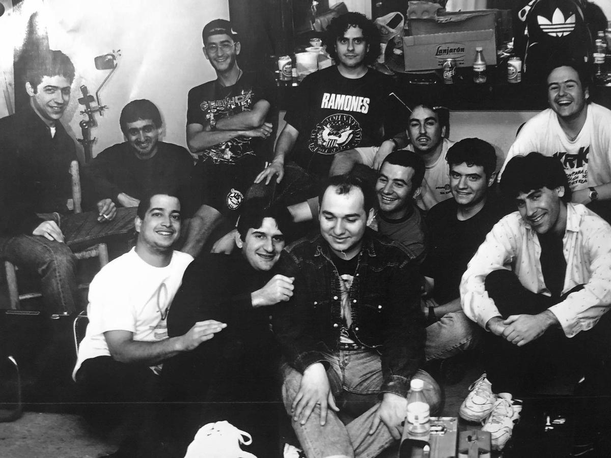 Una imagen de la banda en su etapa inicial.