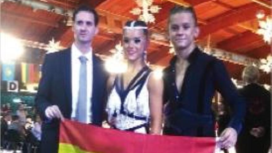 Nora Corpas i Andrey Pridhocko van representar Espanya al mundial
