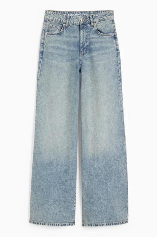 WIDE LEG JEANS TIRO ALTO