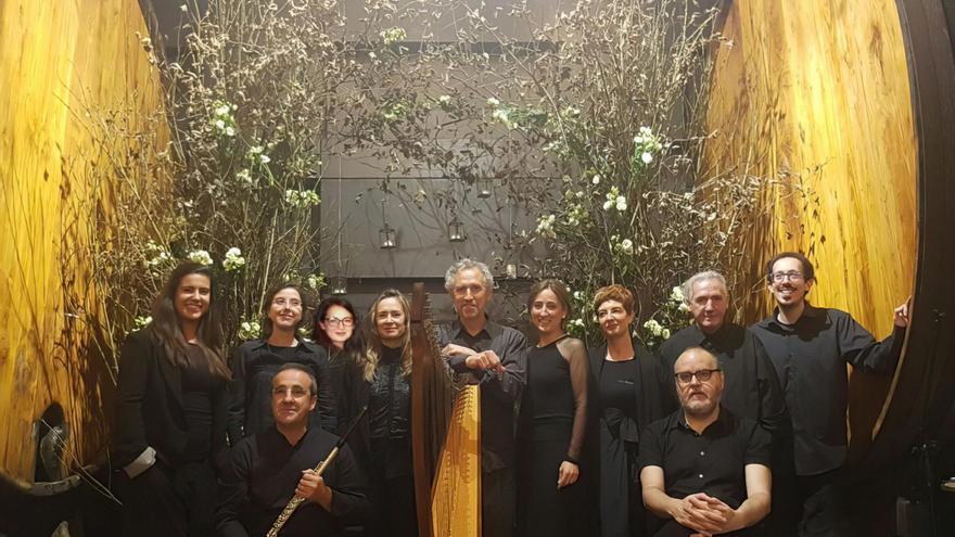 La Orquesta Céltica Asturiana desembarca este sábado en el Monasterio de Cornellana con su “Suite Astur Atlántica”