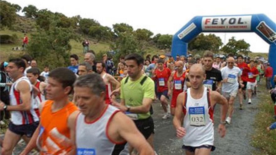 Alta participación en el quinto cross popular