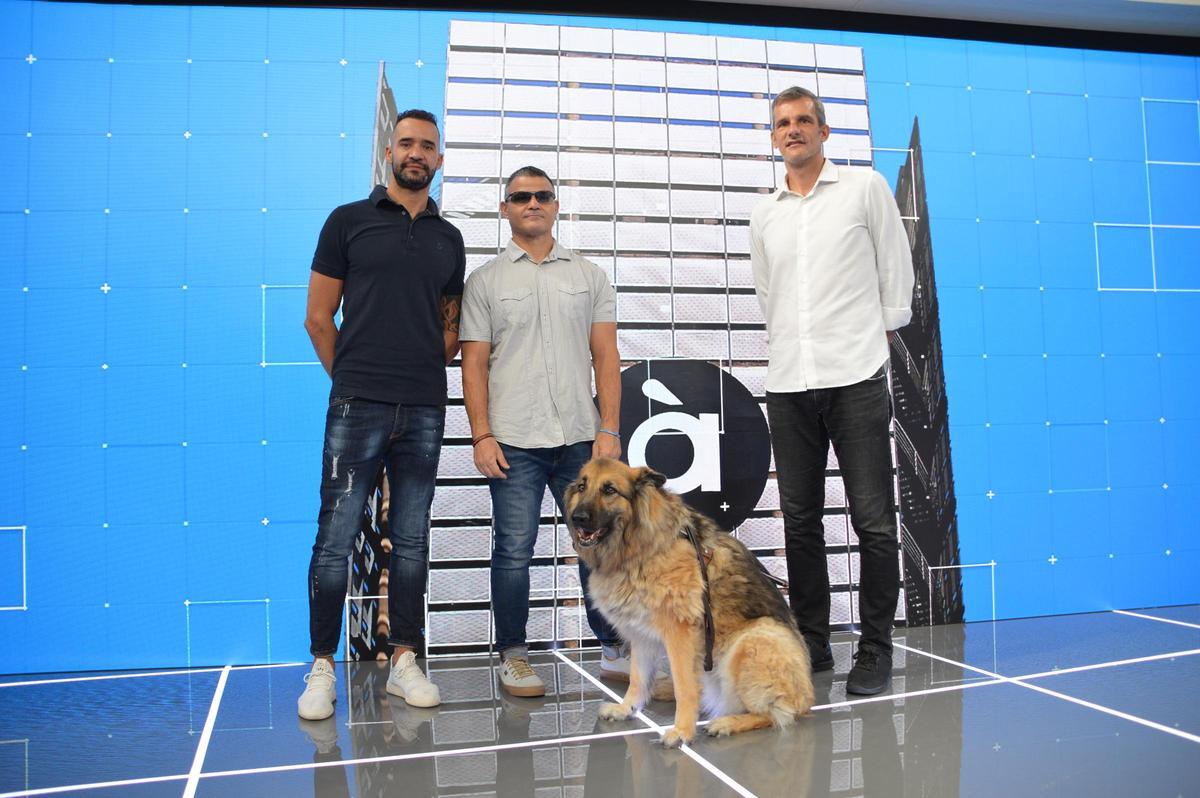 Juanfran, David Casinos y Nacho Rodilla