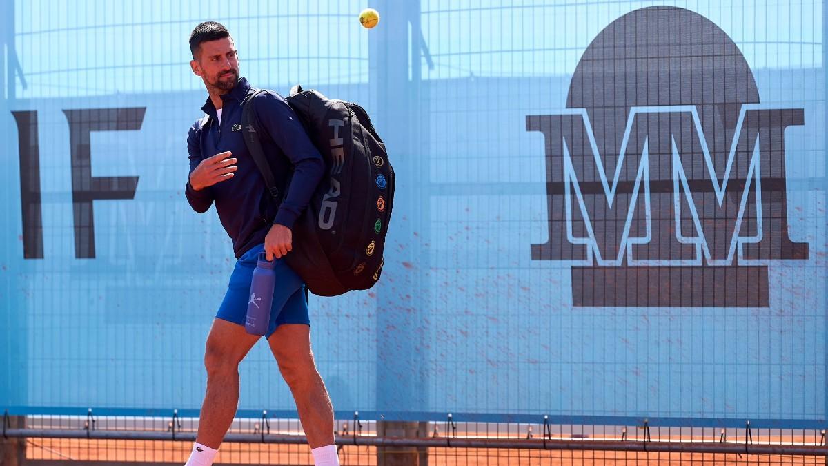 Djokovic, en el Mutua Madrid Open