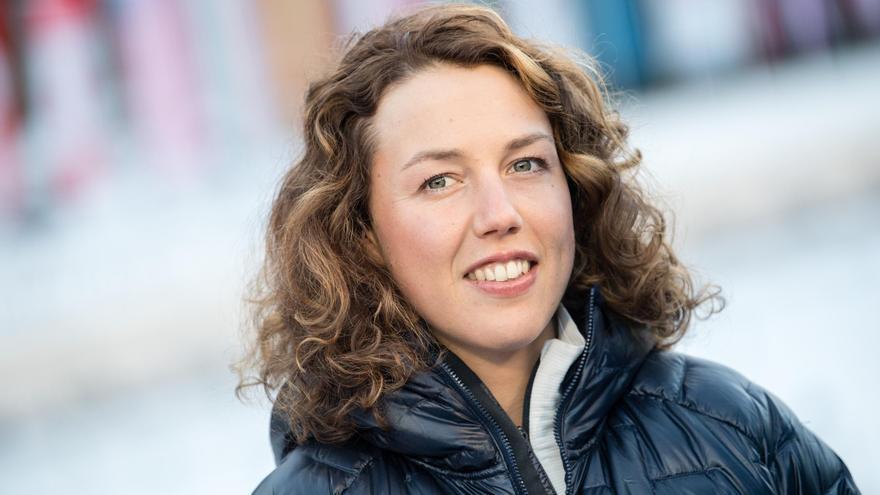 Ex-Olympiasiegerin Laura Dahlmeier ist auf Mallorca auf Skirollern unterwegs