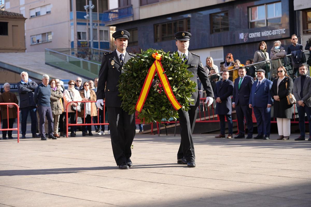 Conmemoración en Vila-real de los 200 años de la Policía Nacional