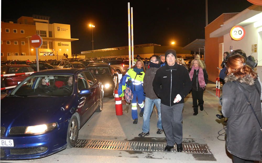 Los trabajadores de Limasa deciden seguir con la huelga