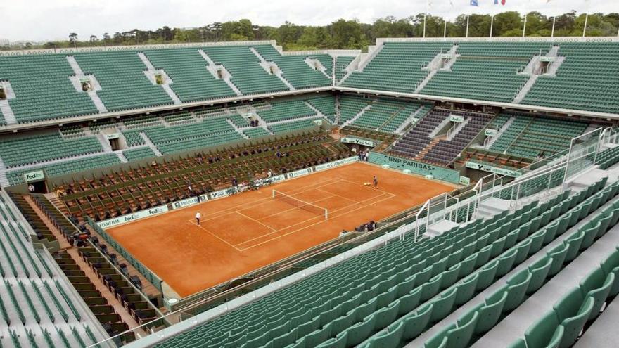 Imagen de archivo de la pista central, Philippe-Chartrier.