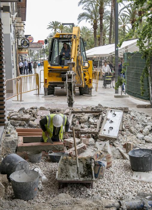 Obras de mejora de la Explanada