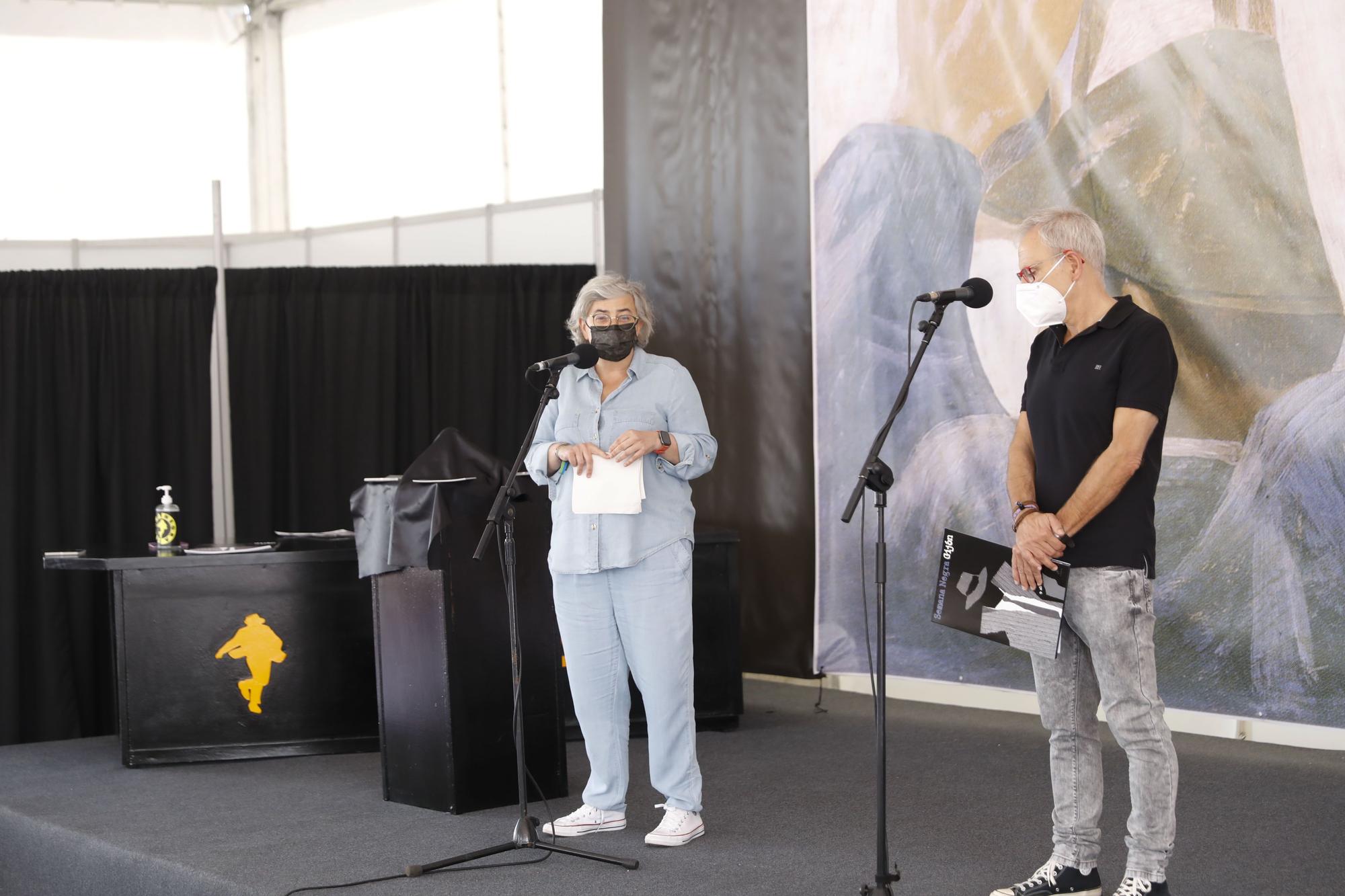 Presentación de la XXXIV edición de la "Semana negra" de Gijón