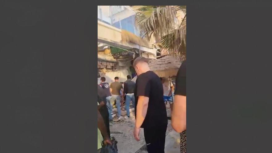 VÍDEO: Caos y terror en los primeros minutos del derrumbe mortal de Palma