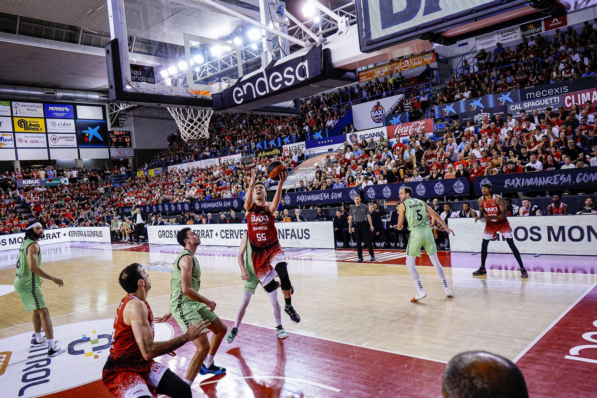 MANRESA . BASQUET ACB . LLIGA ENDESA . BAXI MANRESA VS BILBAO BASKET . PAVELLÓ EL NOU CONGOST