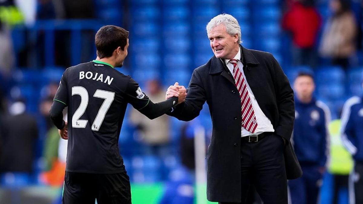 Bojan Krkic siempre ha tenido palabras elogiosas hacia Mark Hughes