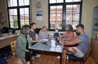 Los hologramas se quedan en el Gesta: la nueva tecnología se seguirá usando en las aulas una vez finalizado el proyecto europeo
