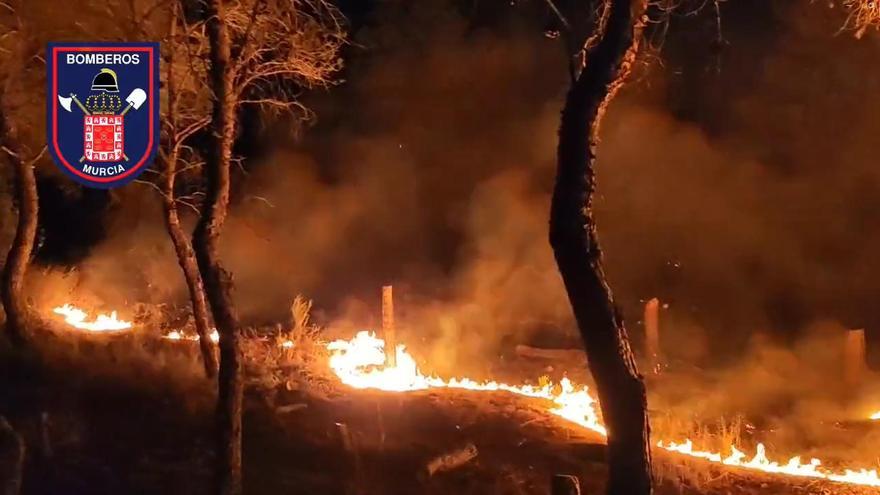 Incendio en El Valle.