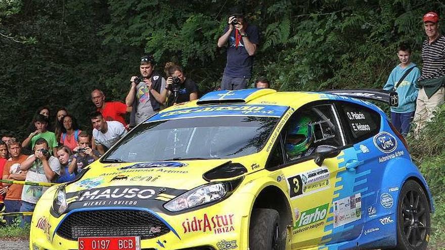 Fiesta R5 de Óscar Palacio.