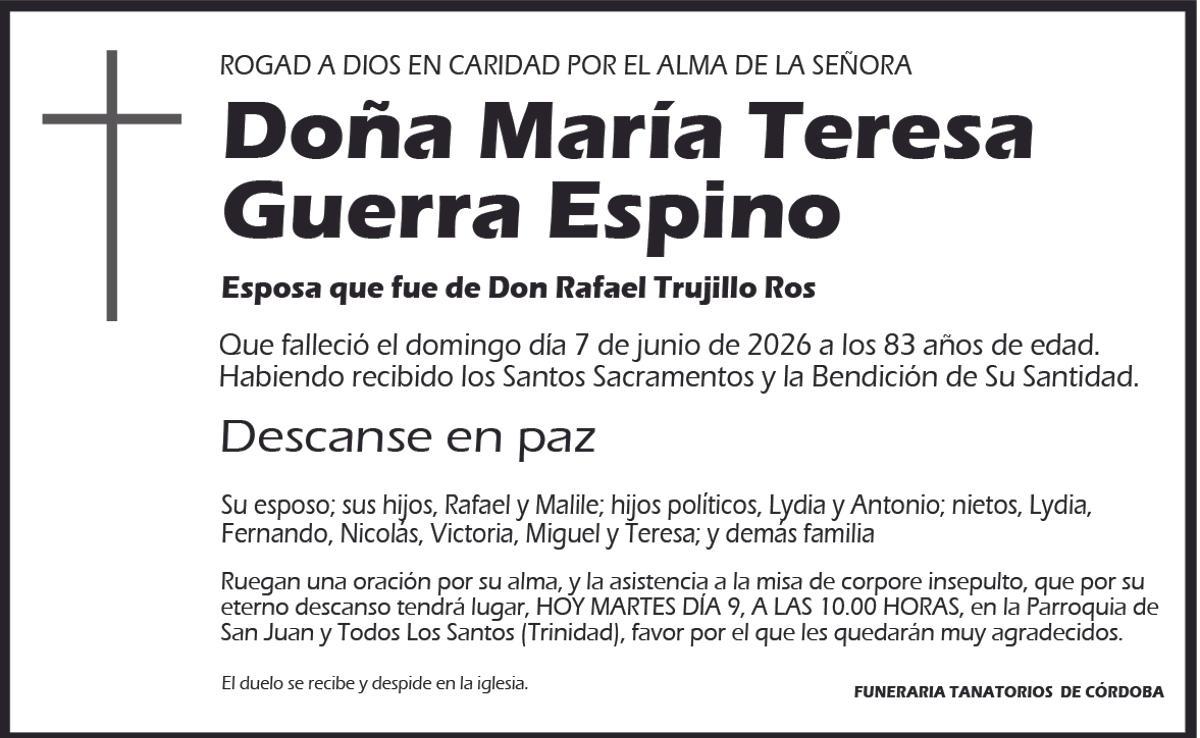 María Teresa Guerra Espino