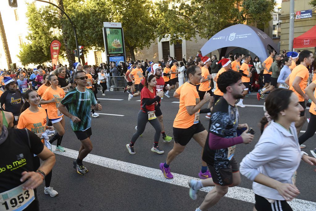 La San Silvestre 2025 en Murcia, en fotografías