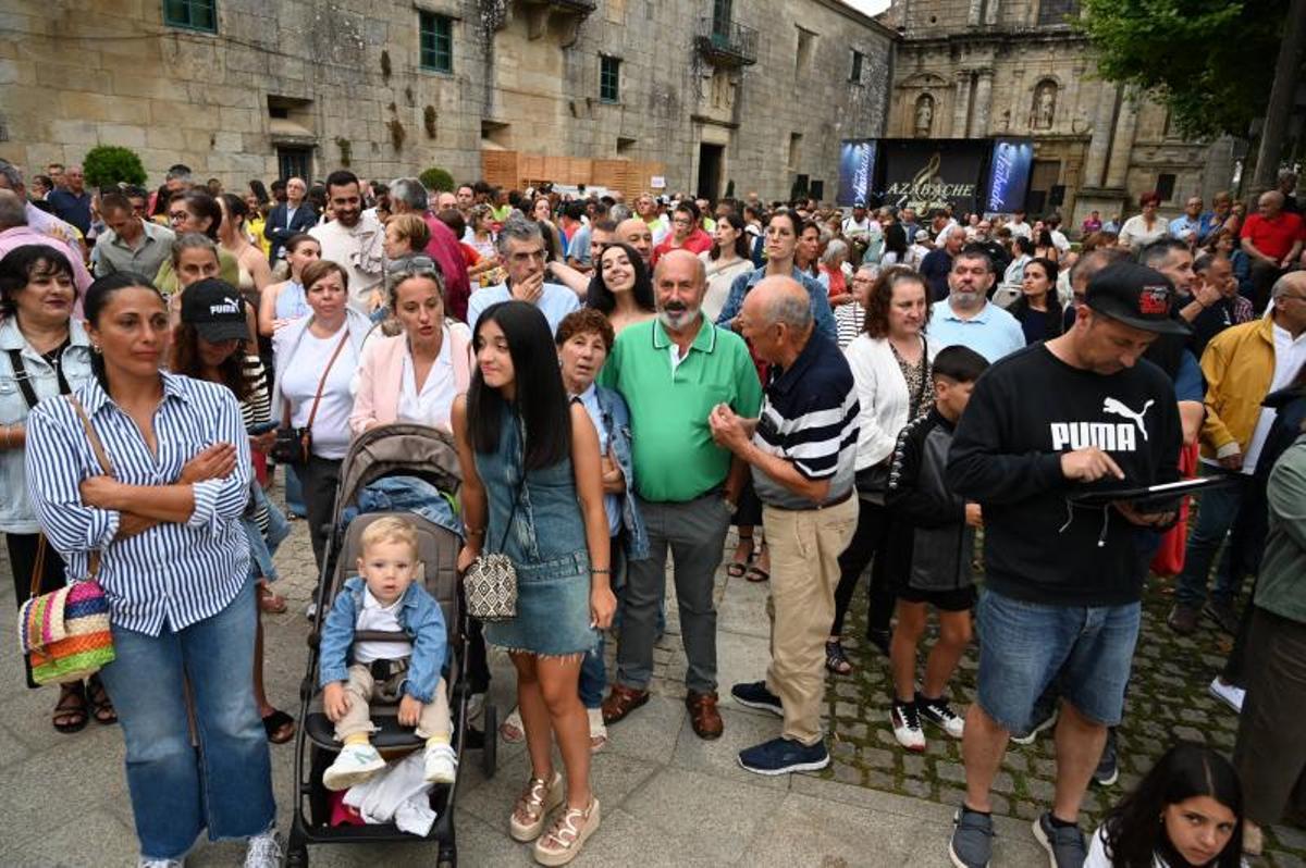 El público abarrotó la plaza.