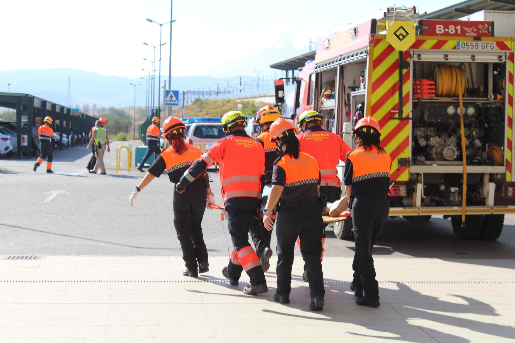 Málaga acoge la primera jornada de ‘RespuestA21’, un simulacro de catástrofe sin precedentes en Andalucía