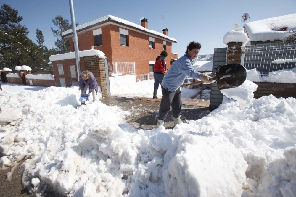 La nevada del març de 2010 a Girona