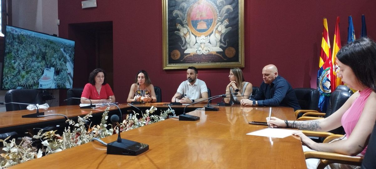 Un omento de la rueda de Prensa