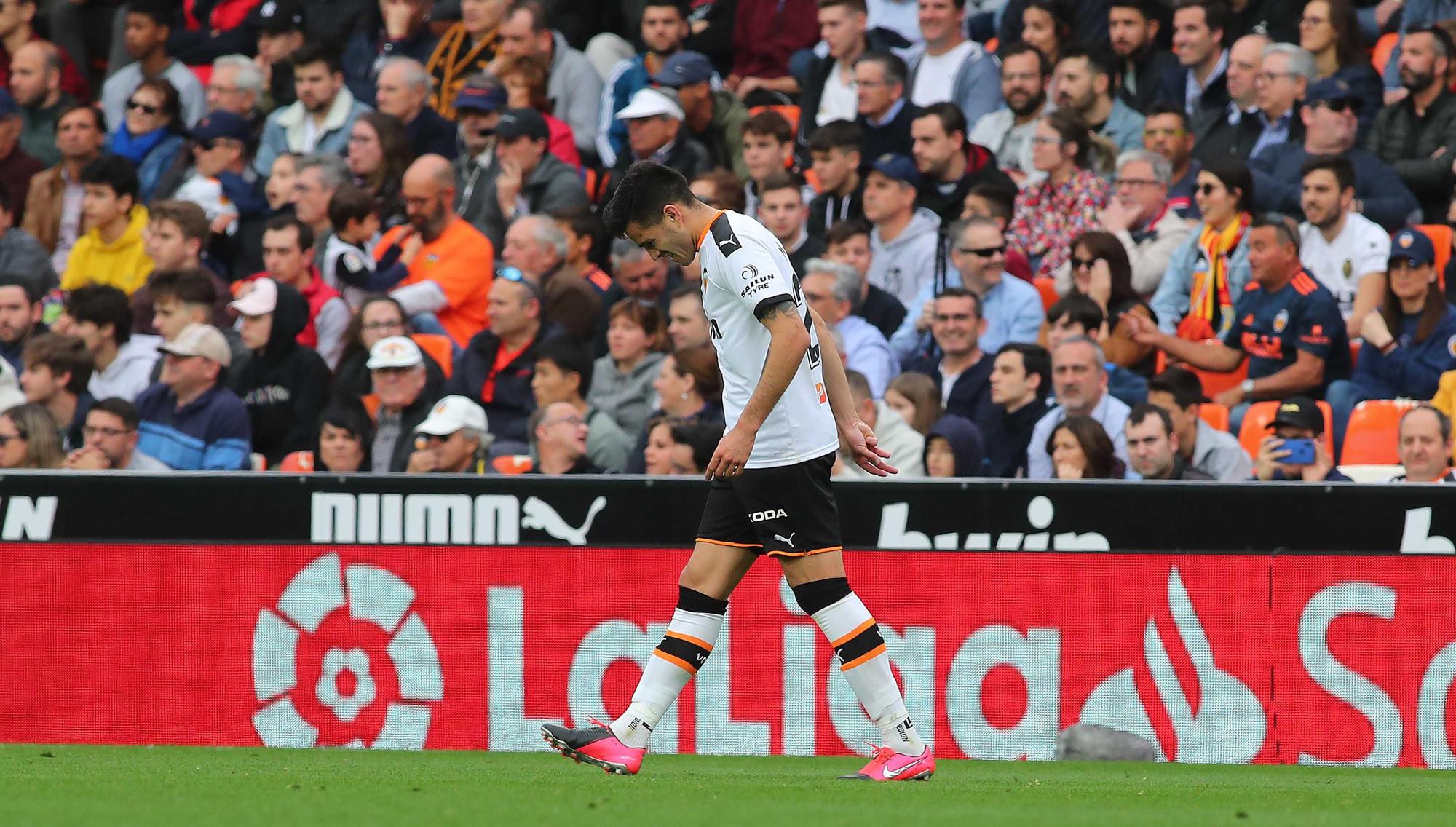 Mestalla. Un año huérfano de afición. El último partido con público del Valencia CF