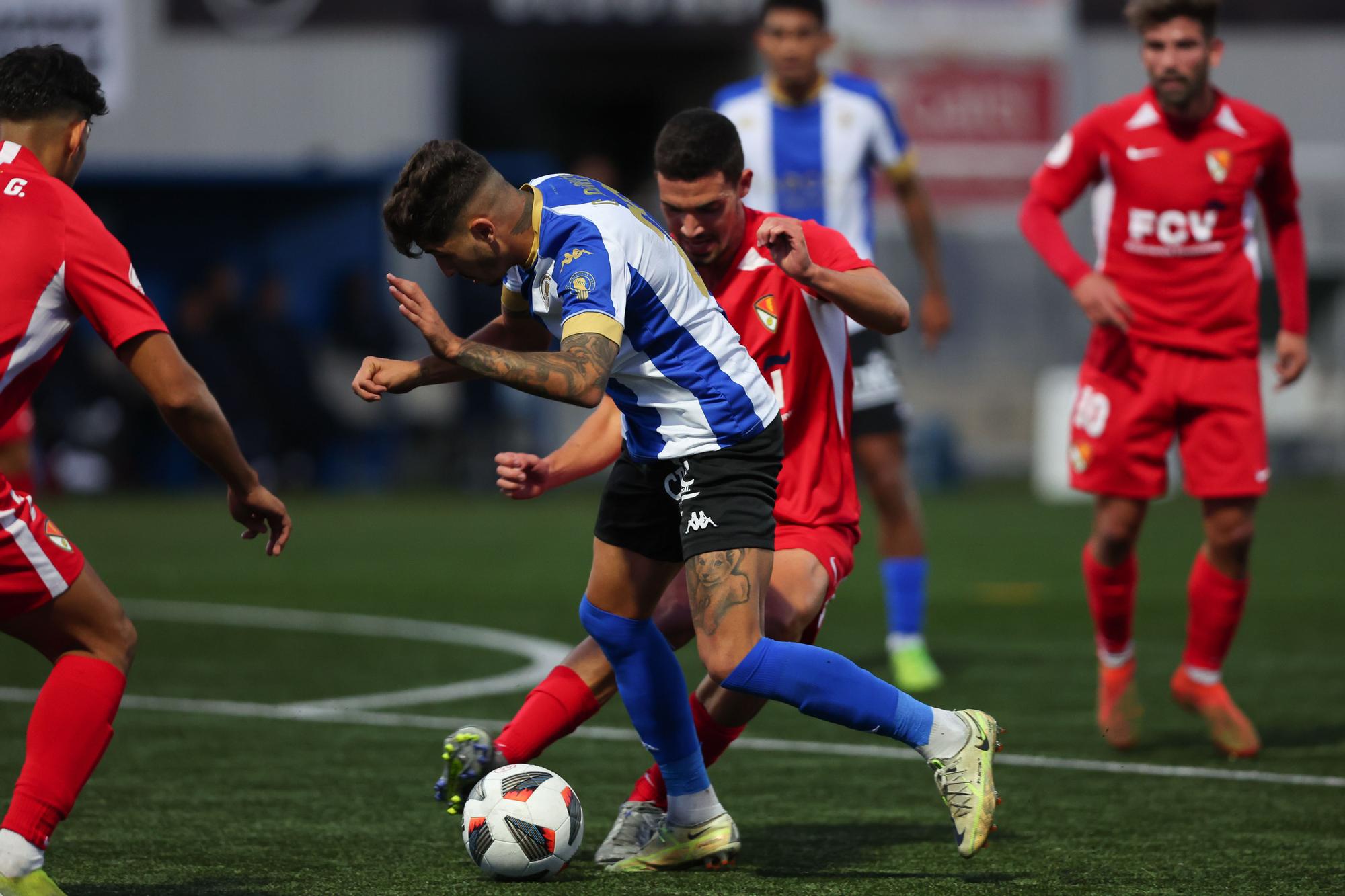 Las imágenes del Terrassa FC - Hércules CF