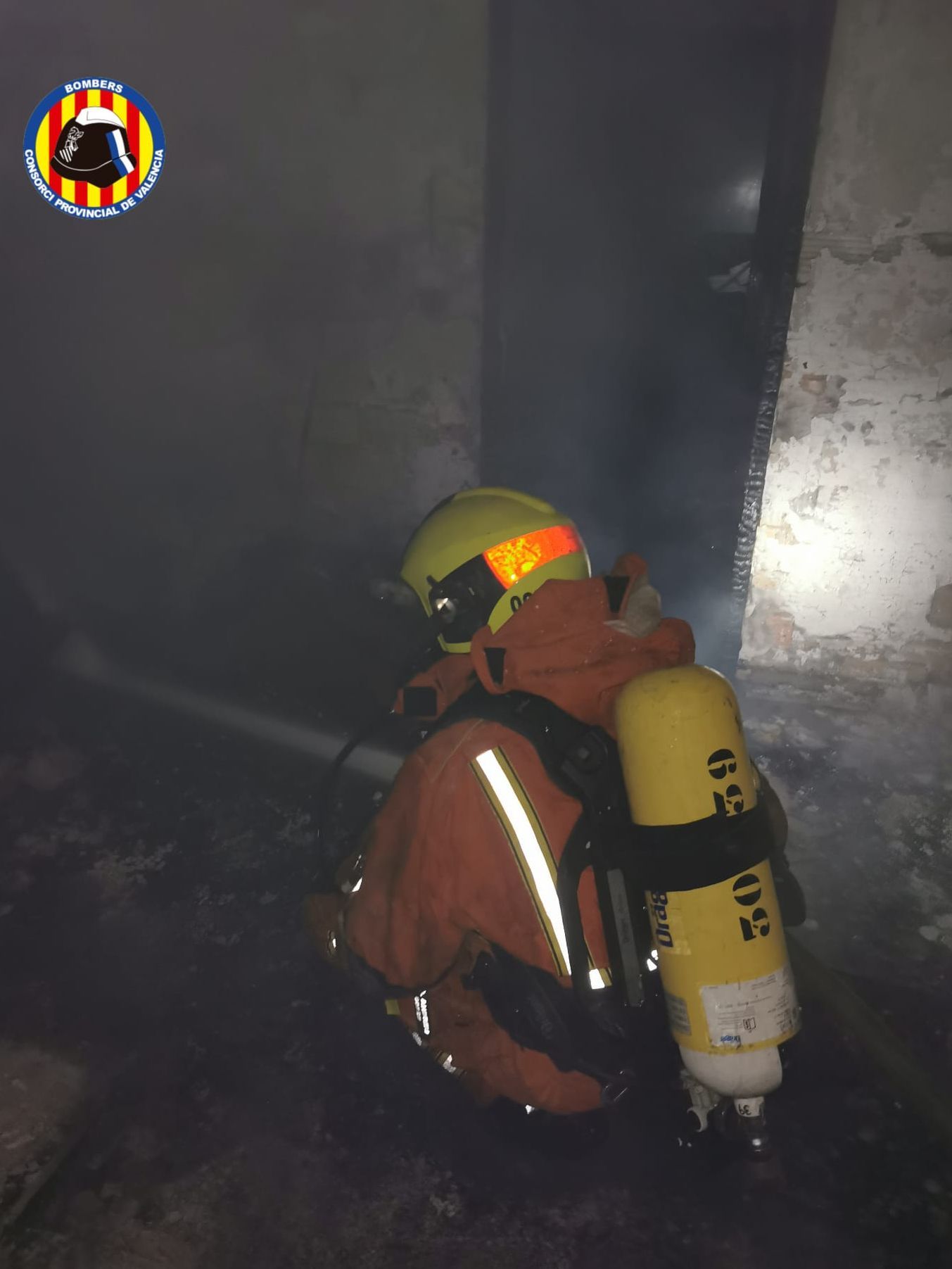 Incendio en Paiporta: el infierno en un piso