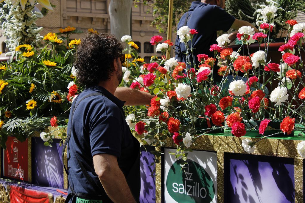 Estas son las carrozas que podrás ver esta tarde en el desfile de la Batalla de las Flores