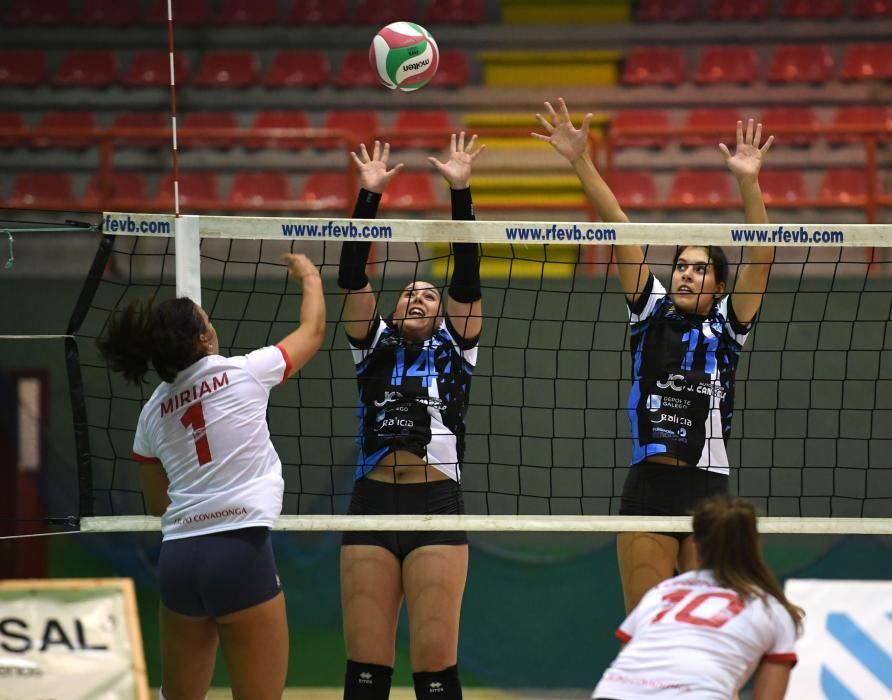 Emma y Laura guían el ataque del Zalaeta para ganar al Covadonga.