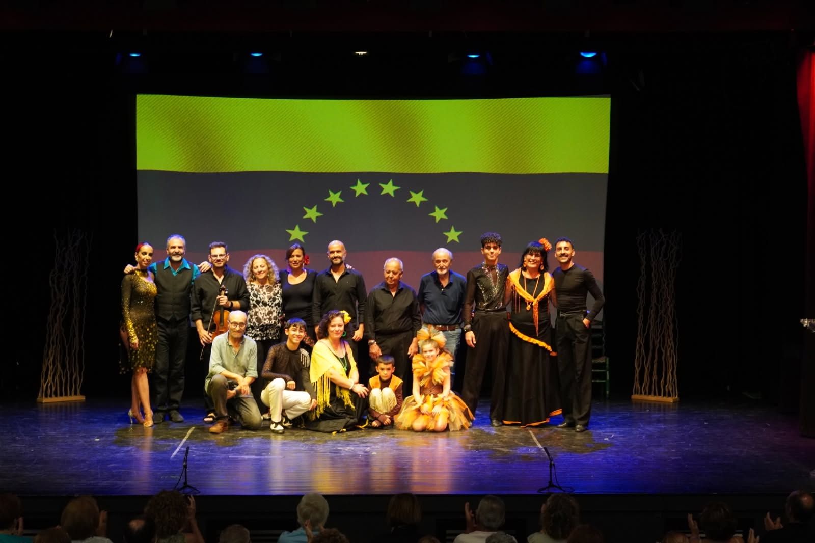 Artistas que participaron en la gala solidaria por Venezuela