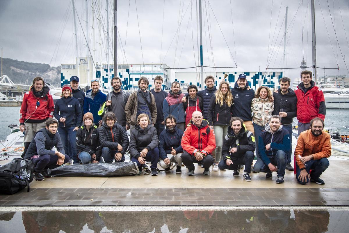 Genís Hontoria, ha sido el skipper más rápido en completar la regata SOLO MED