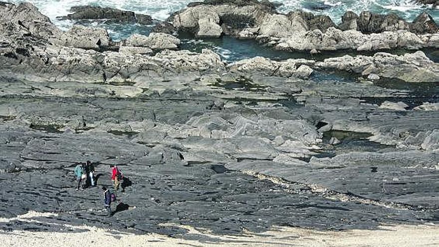 El pedral de Arra, en Ribadesella.