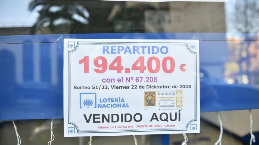 El Colegio de Enfermería de Cáceres se reparte casi 200.000 euros en Lotería de Navidad