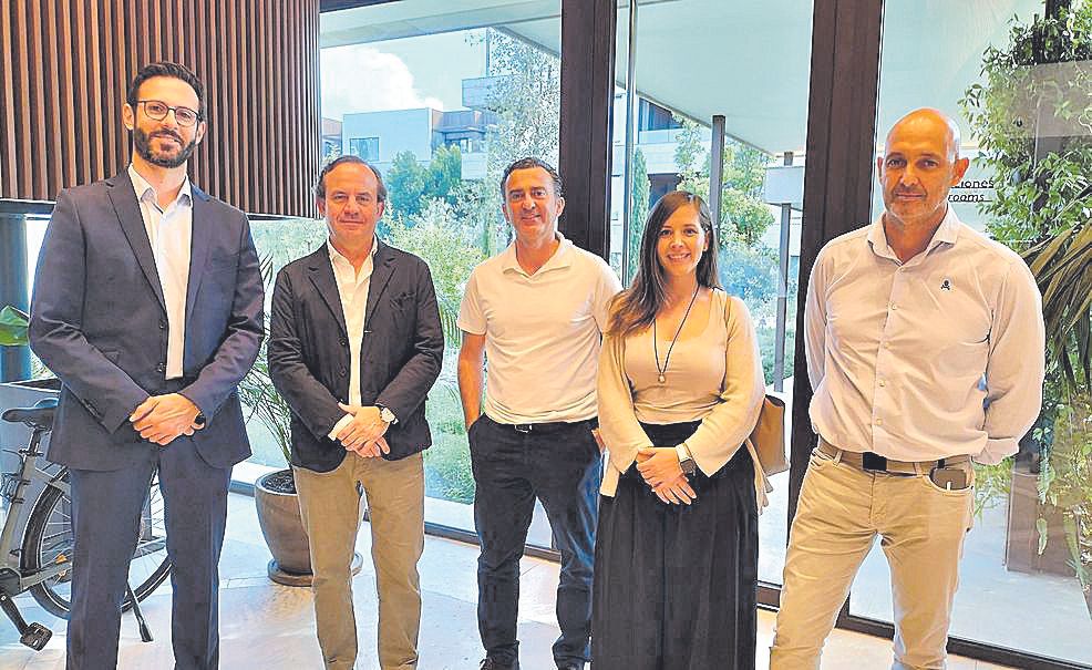 Gerard Arazo, Vicente Tomás, Fernando Rodríguez, Marta Cano y Tomeu Ferrà.
