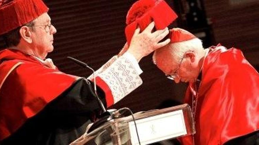 Investidura del cardenal Cañizares como Doctor Honoris Causa de la Universidad Católica de Valencia San Vicente Mártir