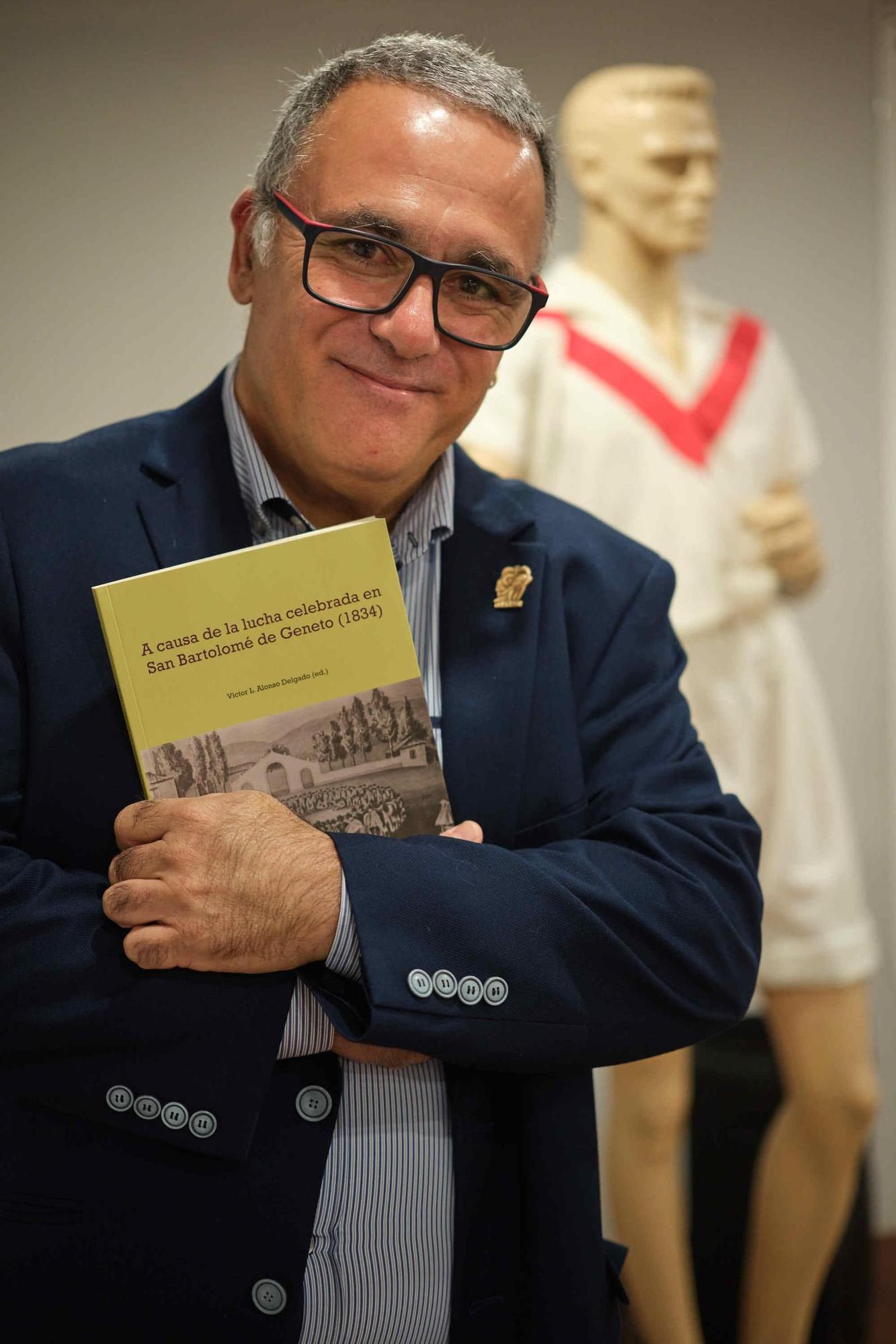 Presentación del libro de Víctor Alonso sobre la lucha canaria.