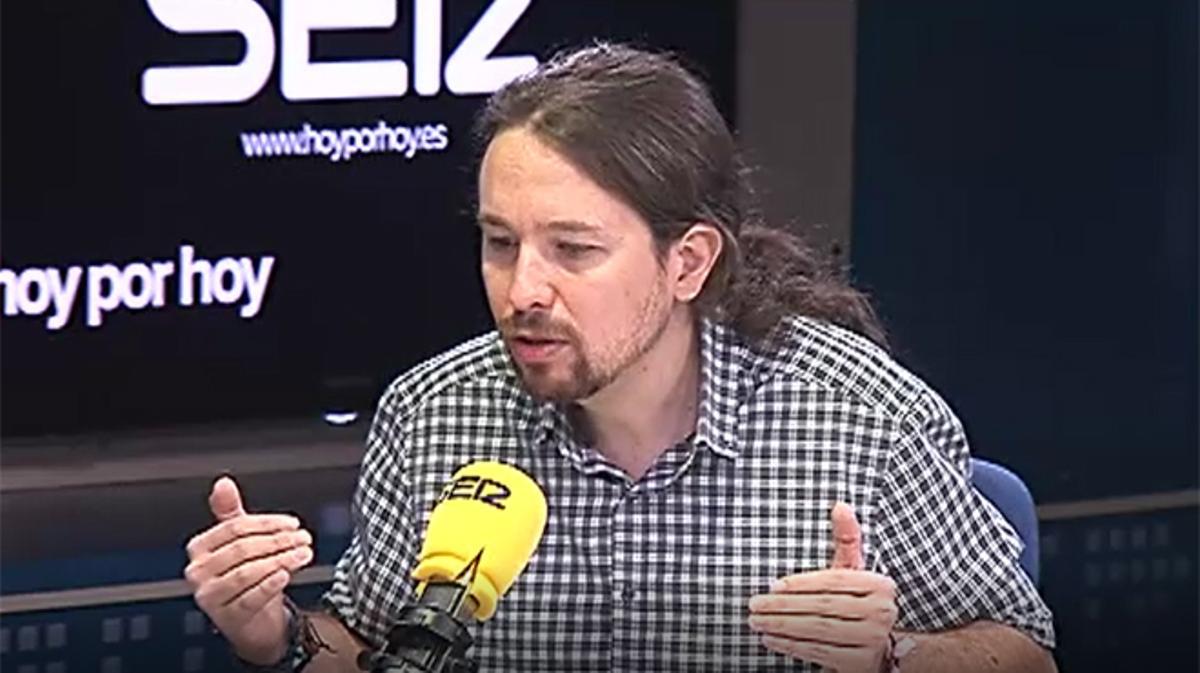 Entrevista a Pablo Iglesias a la Cadena SER