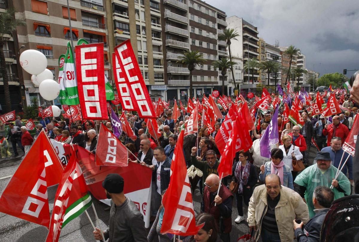 Primero de Mayo reivindicativo en las calles cordobesas