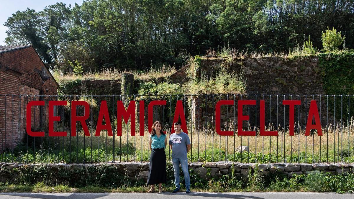 La alcaldesa, Maite Tocino, abandera el proyecto de recuperación de Cerámica Celta.
