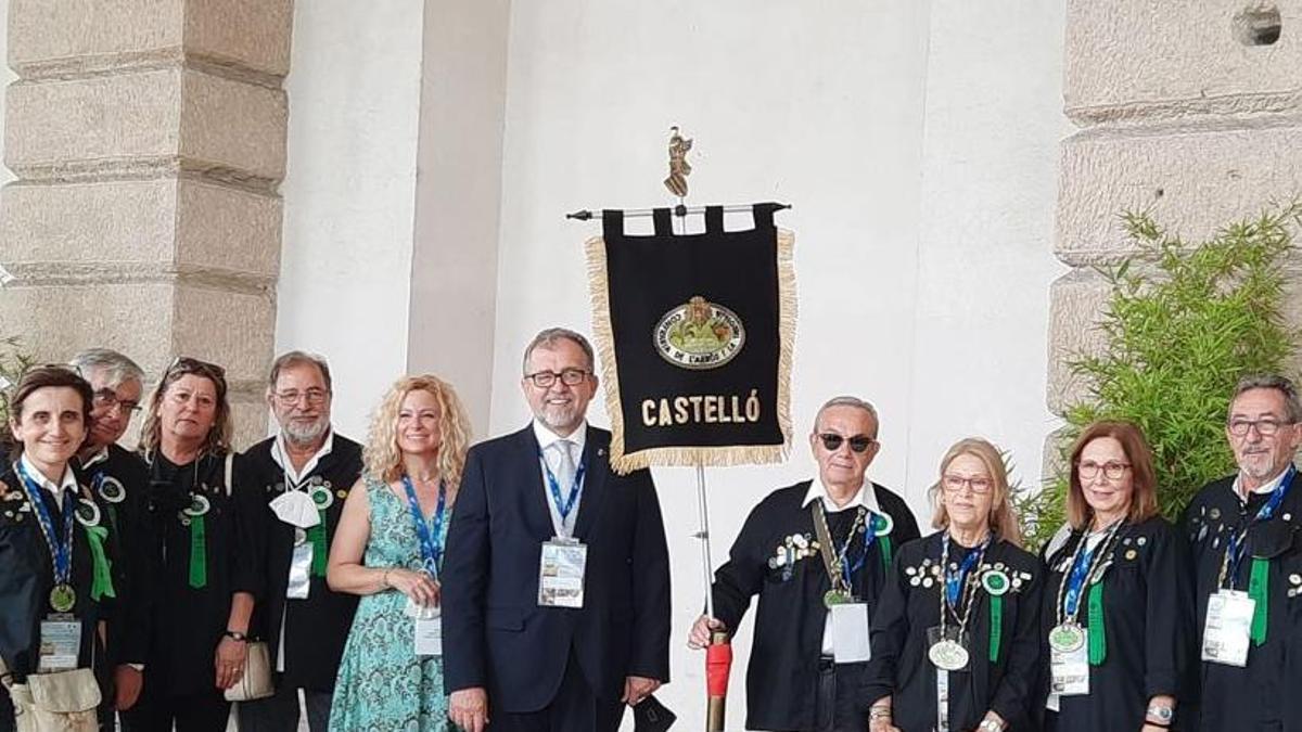 Representantes de &#039;Castelló Ruta de Sabor&#039; junto a Martí.