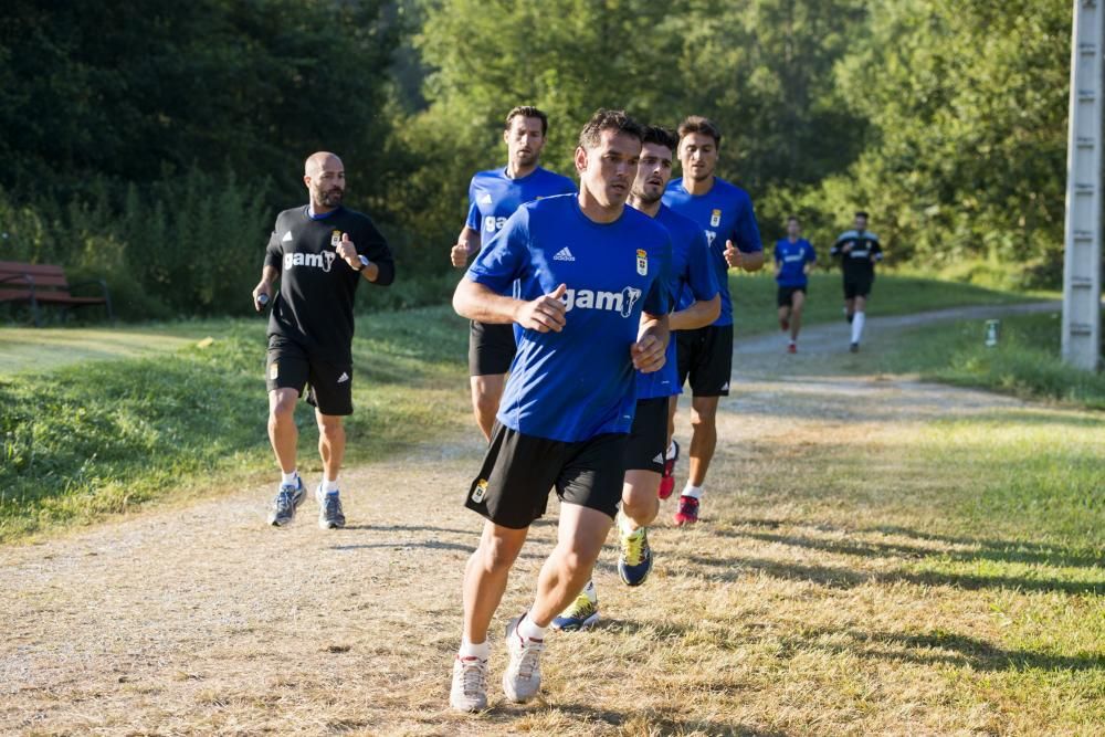 Entrenamiento del Real Oviedo