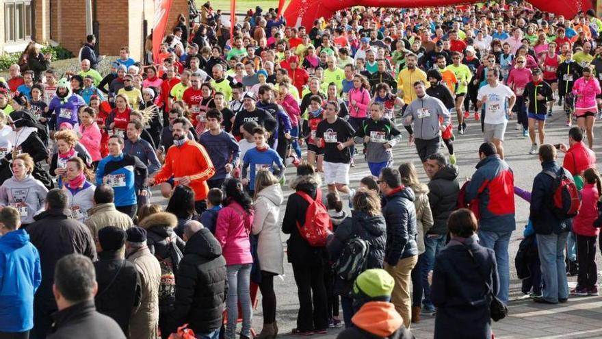 Primeros compases de la carrera.